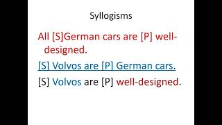 10 Analyzing Syllogisms [upl. by Aicirtap]