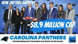 How Do The Carolina Panthers Have The WORST Cap Space In the NFL [upl. by Henriha]