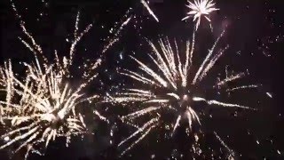 Parramatta New Years Eve Fireworks December 31 2015 [upl. by Nyllaf191]