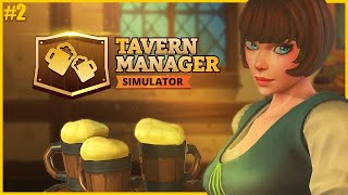 ЛУЧШАЯ ТАВЕРНА ● Tavern Manager Simulator 2 ● СИМУЛЯТОР ТАВЕРНЫ [upl. by Siwel277]