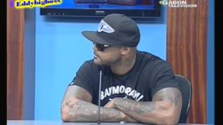 PASSAGE DE BOOBA A LA TÉLÉVISION GABONAISE GABON TÉLÉ [upl. by Horgan]