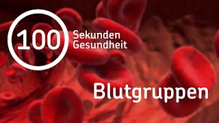 Was dein Blut über dich verrät  Blutgruppen in 100 Sekunden erklärt [upl. by Christis]