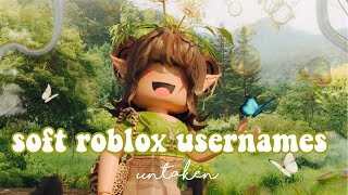 👸 Soft Roblox Usernames UNTAKEN 👸 [upl. by Laro]