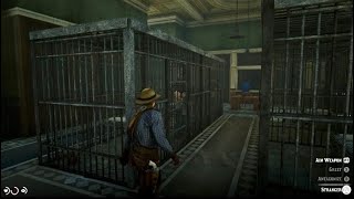 A tour of Saint Denis jail rdr2 reddeadredemtion2 reddeadredemption [upl. by Enom]