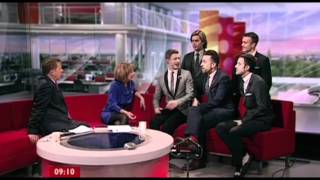 The Overtones Interview on BBC Breakfast  Overtones Interview [upl. by Keane586]