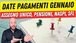 PAGAMENTI INPS GENNAIO 2024 tutte le date [upl. by Nivlak955]