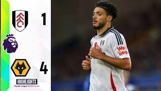 Fulham vs Wolves 14 Highlights Premier League 2024 [upl. by Apollo484]