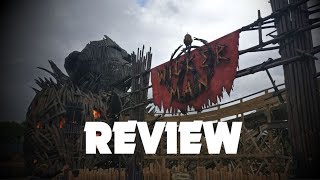 Wickerman  Alton Towers REVIEW [upl. by Wasson]