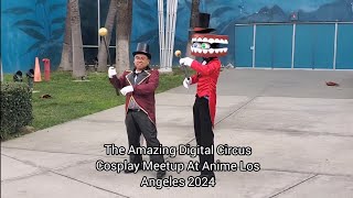 Anime Los Angeles 2024 The Amazing Digital Circus Cosplay Meetup [upl. by Guillaume]