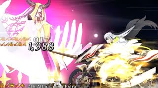 FGO Ruler Kagetora 3 turn Kiara [upl. by Mota]