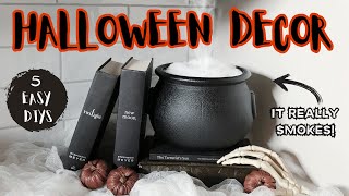 5 Easy amp Creative DIY Halloween Decorations [upl. by Todd107]