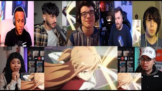 SWORD ART ONLINE SEASON 1 EPISODE 2 REACTION MASHUP [upl. by Syxela59]