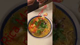 rica maruchan de camarón 🍤🍤sopa de camarón [upl. by Linet]