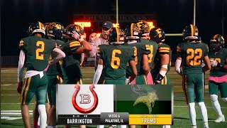 Fremd Vs Barrington Football 2024 2ndHalf Highlights  Week 6 Mix [upl. by Nivre357]