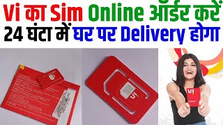 How to order vi sim online prepaid  Vi SIM home delivery  Vi Sim Online Order Kaise Kare [upl. by Penny]