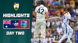 Australia v West Indies 202324  Second Test  Day 2 [upl. by Normie]