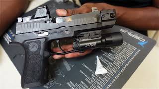 Herrington Arms HC320 Compensator Install  Sig P320 xCompact [upl. by O'Dell]