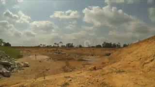 TIMELAPSE  EVACUATEUR DE CRUE  BARAGE DE SOUBRE  CIENERGIES [upl. by Ciel]