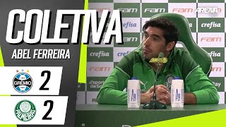 COLETIVA ABEL FERREIRA  NOVORIZONTINO X PALMEIRAS [upl. by Herculie]