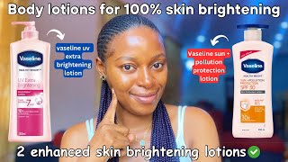 The only Vaseline lotion that works for sunburn amp gives enhanced skin glow Vaseline healthy bright [upl. by Yud269]