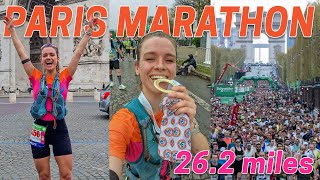 Paris Marathon RACE VLOG  First Marathon in 5 YEARS [upl. by Carol-Jean]