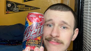 Pop Review Of Mountain Dew Game Fuel Citrus Cherry [upl. by Amian]