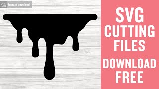 Dripping Borders Svg Free Cut File for Cricut [upl. by Ansaev308]