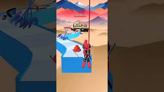 Deadpool Rope Man Run Gameplay 61 [upl. by Acinorev]