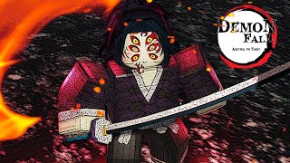 I Made My Own Kokushibo Spec In DemonFall Roblox [upl. by Nivart]