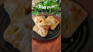 Egg puff recipe 🥐 eggpuffsrecipe eggpuffeggrecipe bakingpuff [upl. by Hyman]