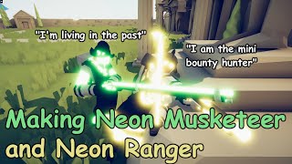 TABS  Making Neon Musketeer amp Neon Ranger in Unit Creator [upl. by Hedley]