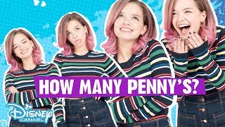 Penny on MARS  Challenge  Count the Pennys 😂  Disney Channel UK [upl. by Yeroc]