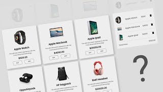 Add to Cart Shopping using HTML CSS amp JavaScript [upl. by Nomed]