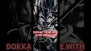 DOKKAN THEME WITH ULTRA ANIMATION Vegeta dokkanbattle ドッカンバトル anime dragonball dblegends [upl. by Aleta836]