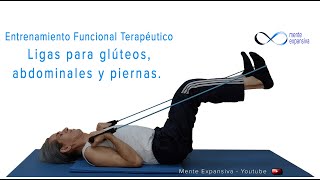 13 PODEROSOS EJERCICIOS CON LIGAS PARA TONIFICAR ABDOMINALES GLÚTEOS Y PIERNAS Rutina en tu casa [upl. by Sillad783]