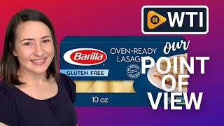 BARILLA Gluten Free OvenReady Lasagne  Our Point Of View [upl. by Araik]