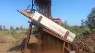 Home made Topsoil screener [upl. by Gefell]