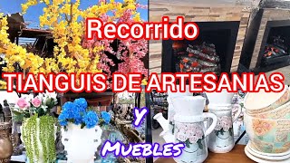 ✅RECORRIDO POR TIANGUIS DE ARTESANÍAS Y MUEBLES TONALÁ JALISCO PRECIOS DE FABRICANTES [upl. by Anelahs]