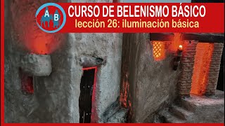 🟢CURSO DE BELENISMO BÁSICO  Lección 26 Iluminación básica belenes [upl. by Rochus]