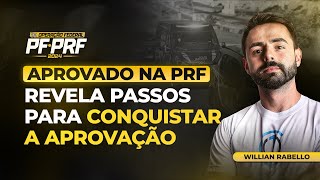 Batepapo com aprovado Como ser aprovado no próximo Concurso da PRF [upl. by Airdnat]