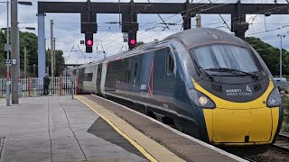 Avanti West Coast 390103 390104 390013 amp 390011 At Preston WCML On 1262024 [upl. by Aneekahs]