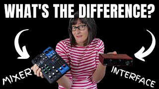 Audio Interface vs Mixer  What is the Difference [upl. by Thamora]