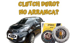 Cambio KIT de CLUTCH kia PICANTO pedal SUAVE🔧 [upl. by Loferski]