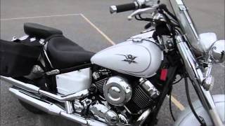 2009 Yamaha VStar 650 Classic stock 98512 demo ride amp walk around [upl. by Spieler414]