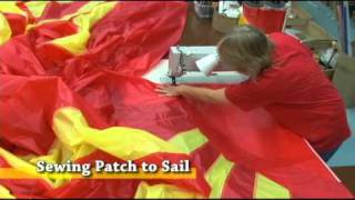 Building a Asymmetrical Cruising Spinnaker  Part 2 [upl. by Fahy]