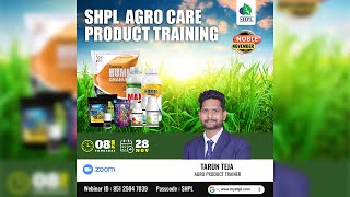 SHPL AGRO CARE PRODUCTS TRAINING [upl. by Ahsenit]