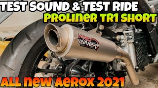 BACOT PARAH  PROLINER TR1 SHORT ALL NEW AEROX FULLSYSTEM 😦 proliner prolineracing tr1 aerox [upl. by Sucerdor]