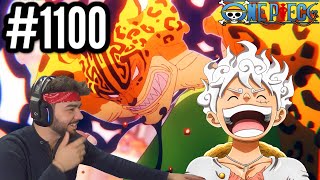 👒ONE PIECE CAPITULO 1100 SUB ESPAÑOL HD COMPLETO REACCION  MuguiNubi [upl. by Markos]