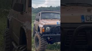 Nissan Patrol y60 M57 engine 400 bhp 🚀☠️ offroad patrol martinvasilev offroading mud 400hp [upl. by Adnarb350]