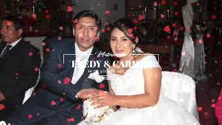 💒❤️ CAPITULO 02 Matrimonio Religioso de Fredy Huyhua Rupay amp Carmen Mendoza Flores 🌹🌻 [upl. by Matta652]